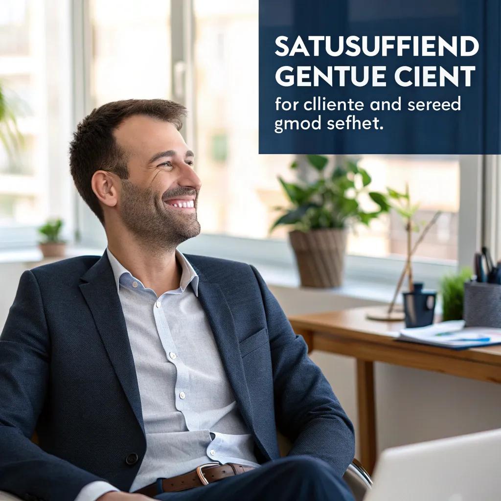 satisfied client